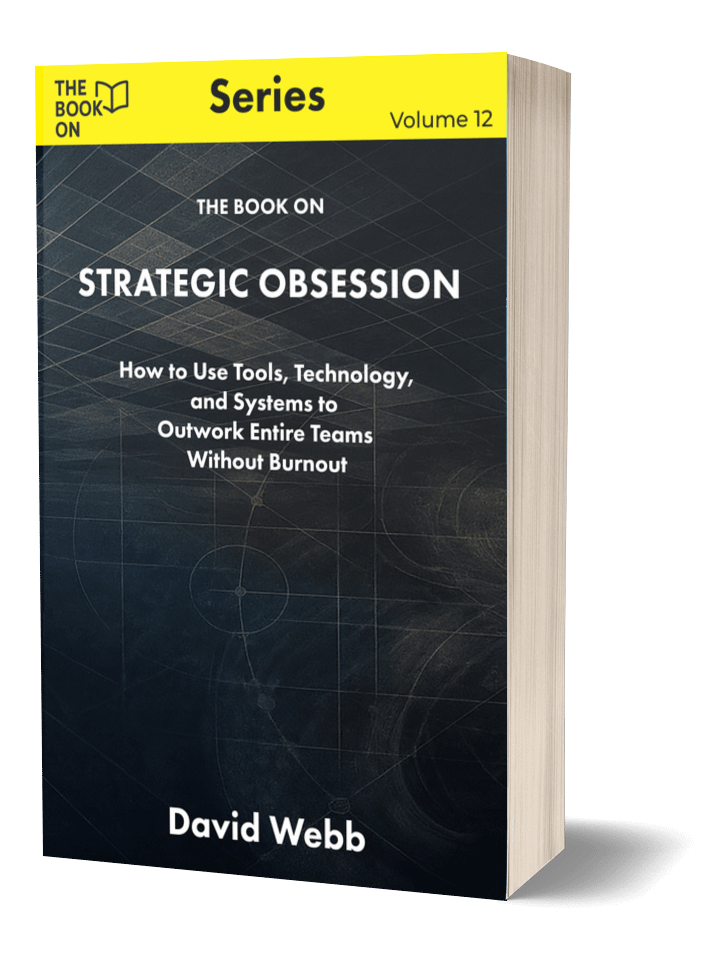 Book cover: Strategic Obsession by David Webb.